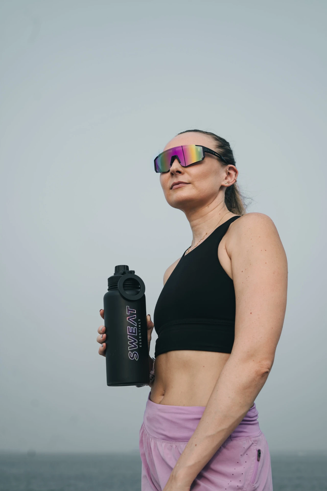 Black — athlete portrait