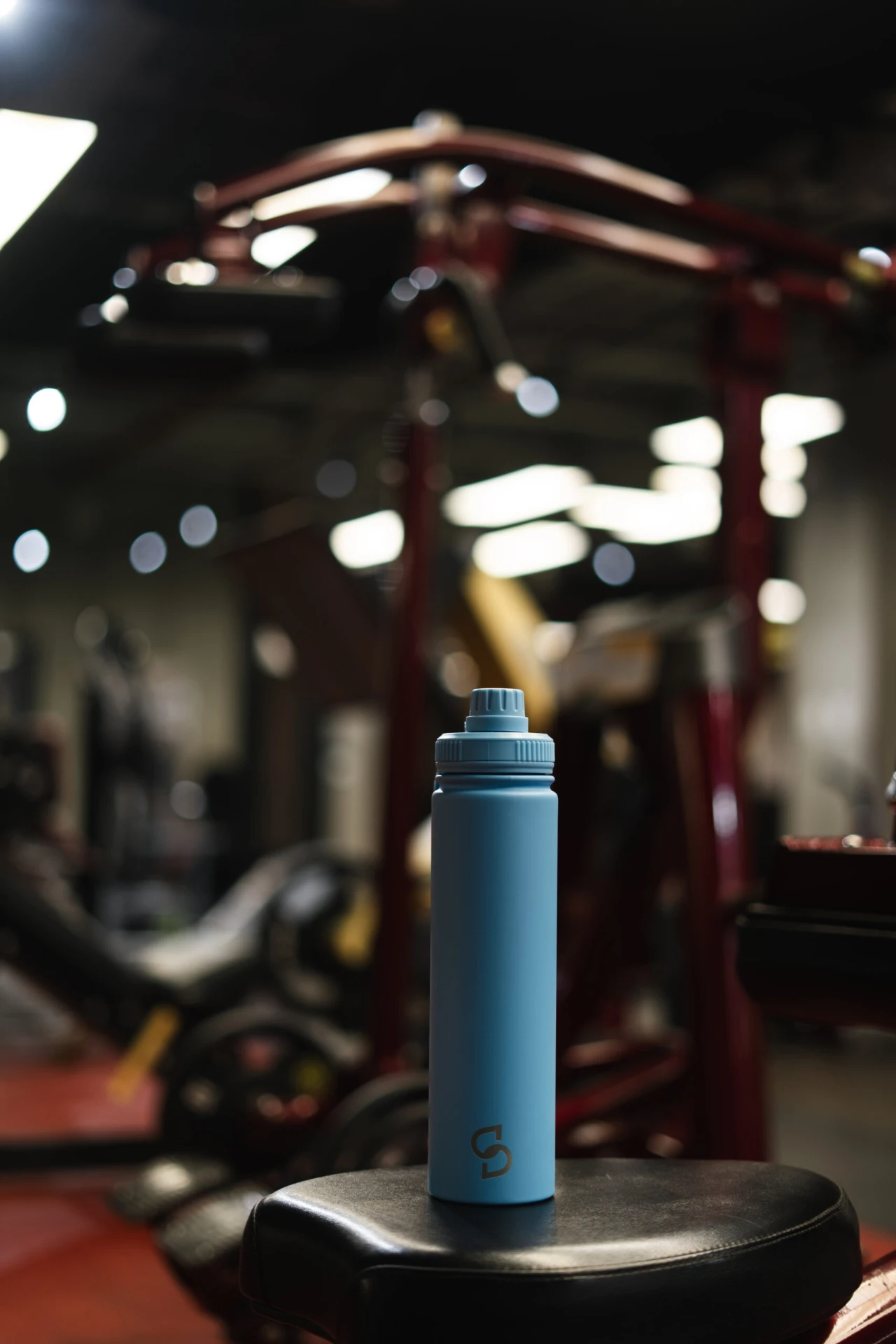 Sky blue — gym floor